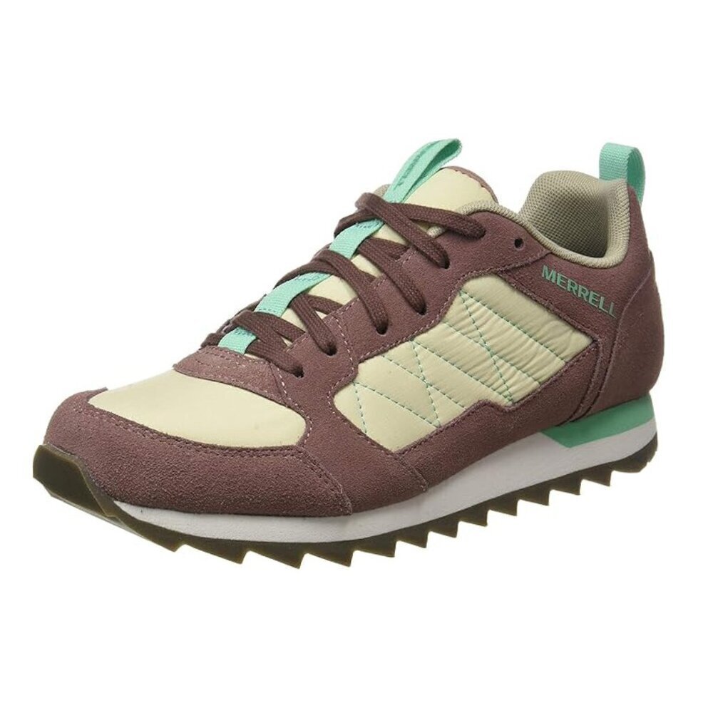 Merrell Women's Alpine Sport Pink Off White Sneaker, Burlwood, size 7.5